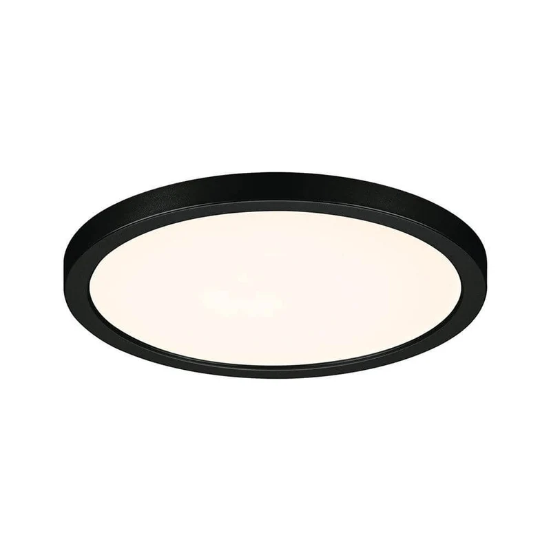VariFit LED Einbaupanel Areo Rund Schwarz