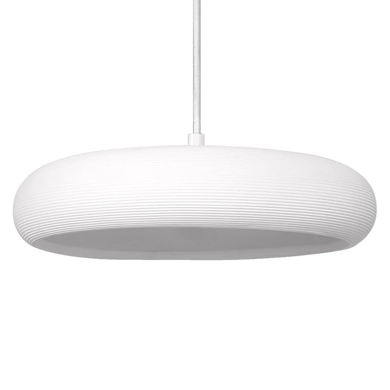 B-Ware LEDVANCE Pendelleuchte Hängelampe Dekor Gips E27 LED Pure Weiß Innenraum Lampe
