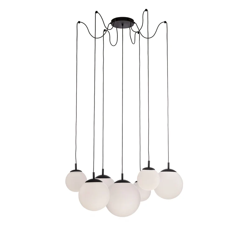 B-Ware Hängeleuchte Esme Opalglas 7-flg dezentral Deckenlampe Leuchte SIEHE TEXT/FOTO