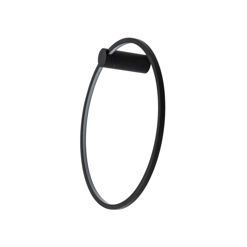 B-Ware Milagro Wandleuchte Wandlampe Saturno LED schwarz Aluminium 4.000 K Ø 50 cm 25 W