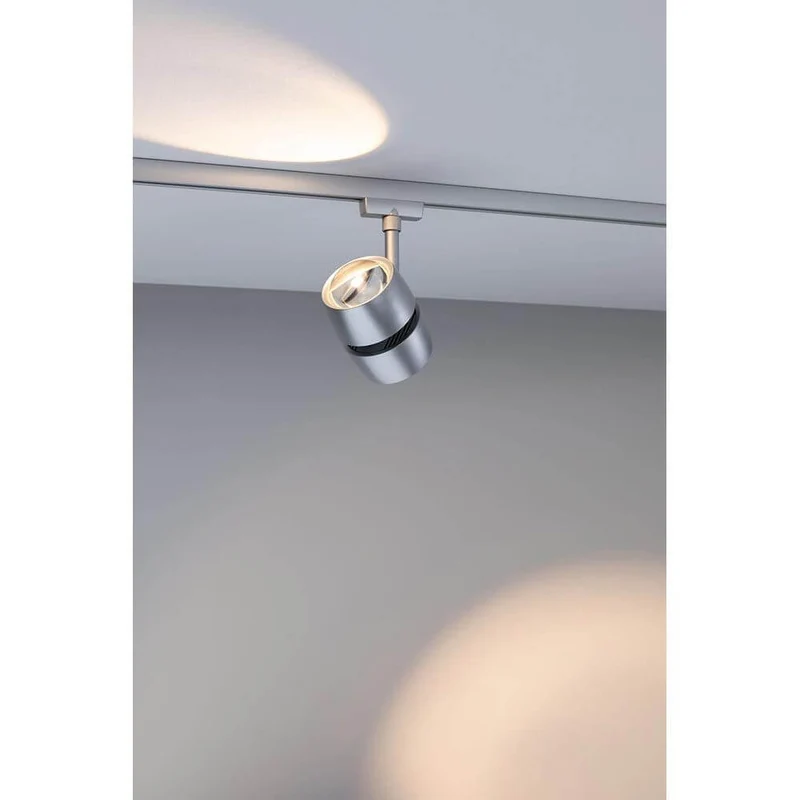 U-Rail LED Schienenspot Oculus Einzelspot Dimmbar Chrom-Matt