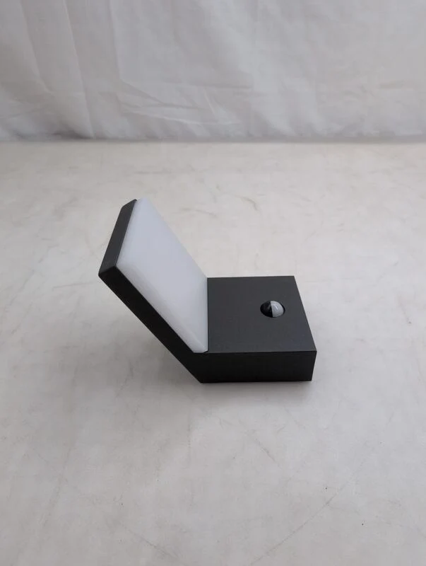 B-Ware Deko-Light LED Sensor Outdoor Wall Light Tucanae, Grey, Height 22 Cm, IP54