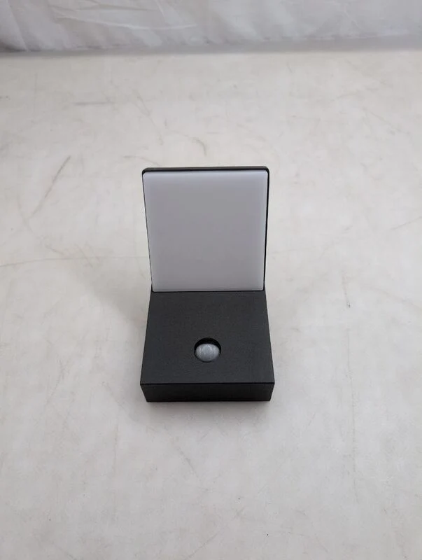 B-Ware Deko-Light LED Sensor Outdoor Wall Light Tucanae, Grey, Height 22 Cm, IP54