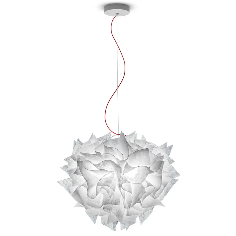 B-Ware SLAMP Pendelleuchte Hängelampe Veli Couture Weiß Opalflex