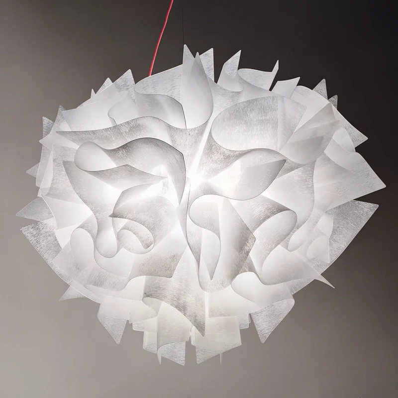 B-Ware SLAMP Pendelleuchte Hängelampe Veli Couture Weiß Opalflex