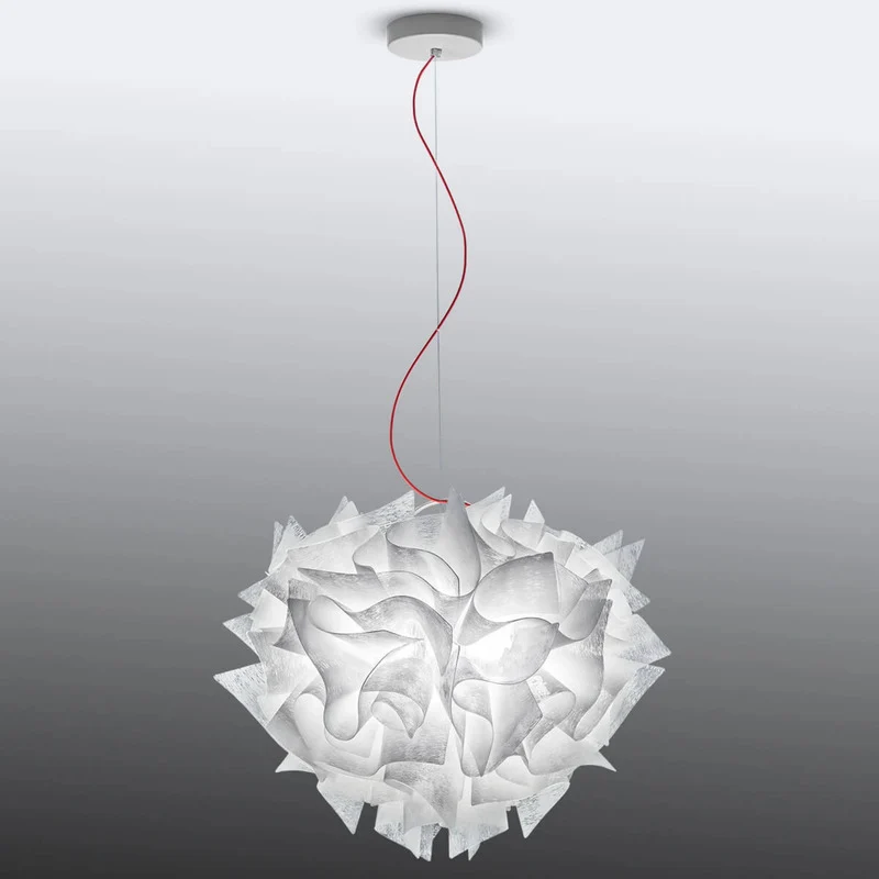 B-Ware SLAMP Pendelleuchte Hängelampe Veli Couture Weiß Opalflex