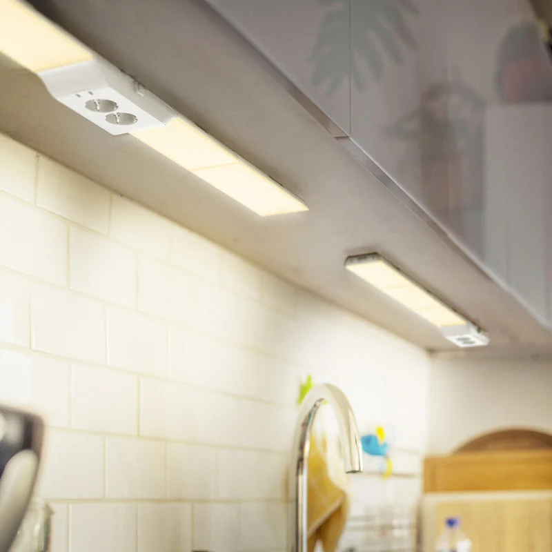 B-Ware Osram LED-Unterbauleuchte Unterschrankleuchte Lampe Steckdosen weiß dimmbar USB