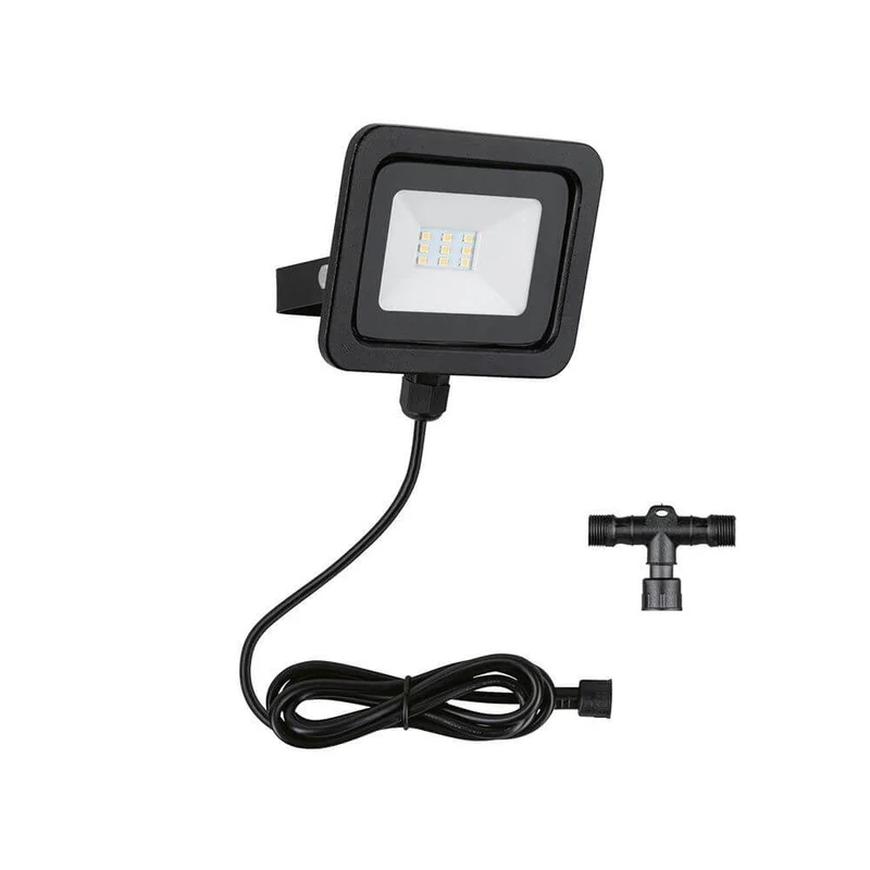 Park + Light LED Außen-Wandstrahler Bimea IP65 Schwarz