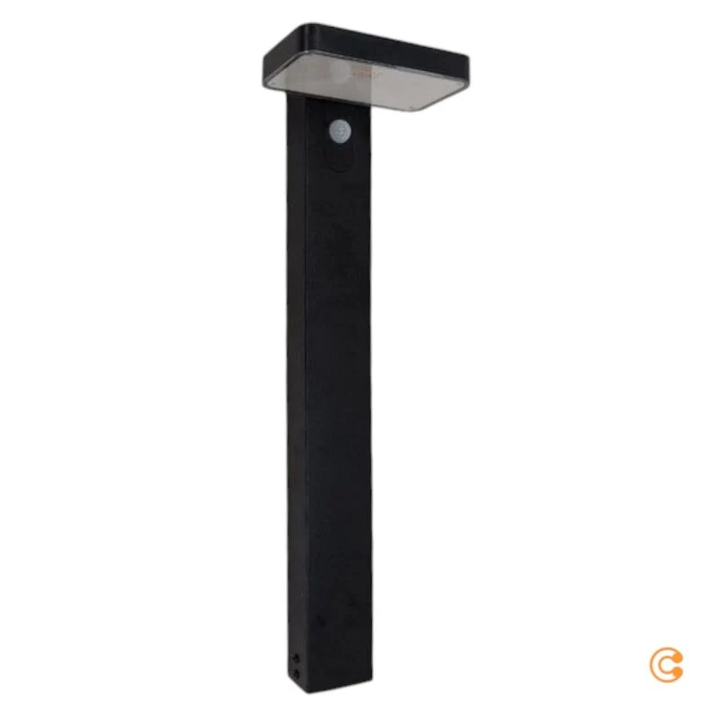 B-Ware Nordlux Wegeleuchte Gartenleuchte Rica Square LED Pollerleuchte schwarz 76cm
