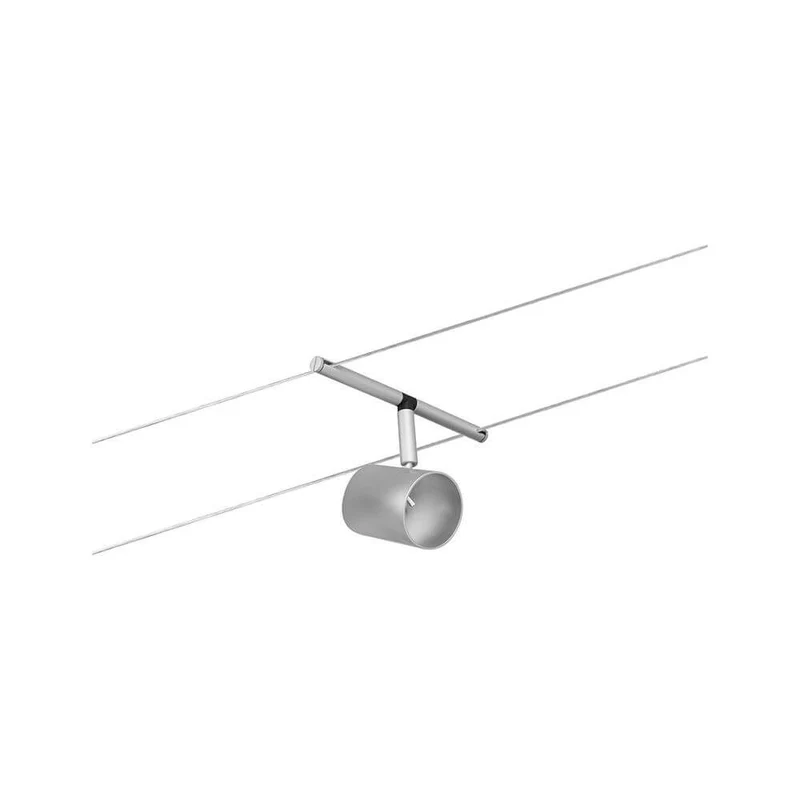 CorDuo Seilsystem Cup Einzelspot Chrom-Matt
