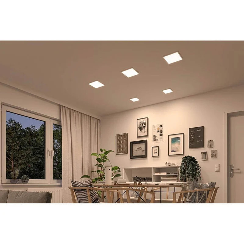 VariFit LED Einbaupanel Areo Dim-to-Warm CCT Weiß-Matt
