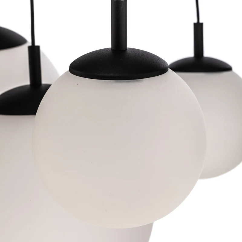 B-Ware Hängeleuchte Esme Opalglas siebenflammig dezentral Deckenlampe Deckenleuchte