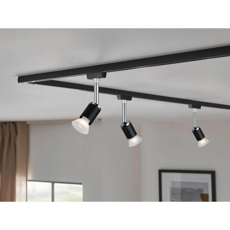 U-Rail Schienenspot Pure II Einzelspot Dimmbar Schwarz-Matt