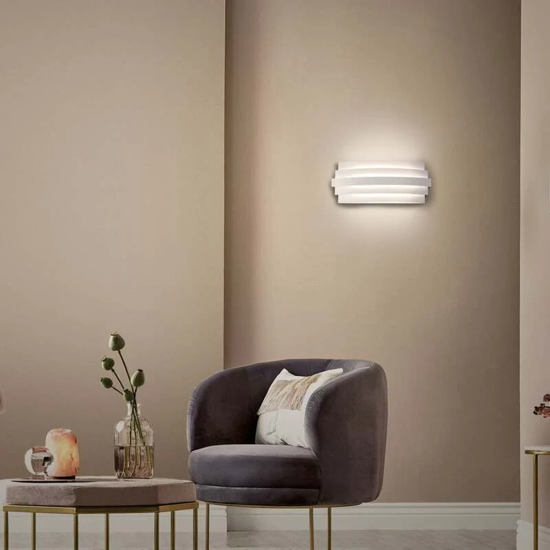 B-Ware ACB ILUMINACIÓN Wandleuchte Luxur LED Wandlampe Lampe dimmbar warmweiß 1200