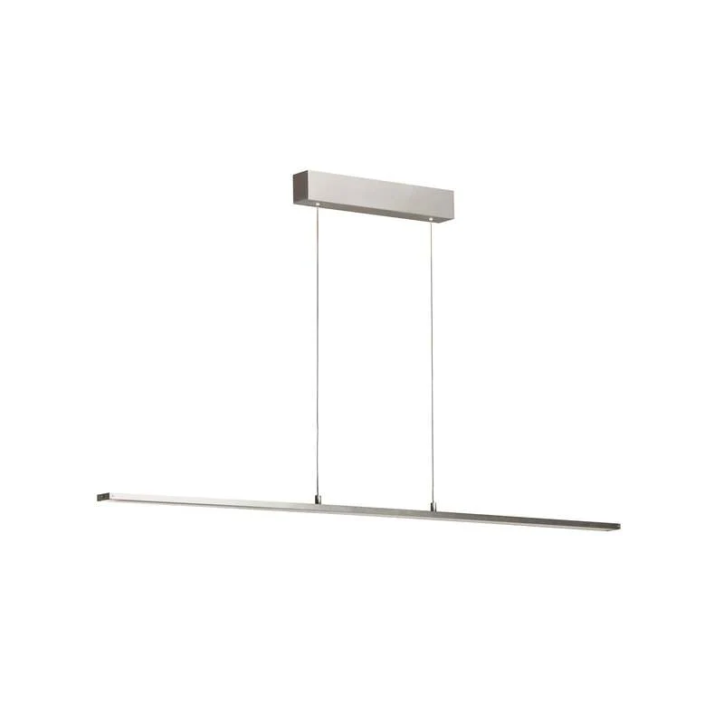 B-Ware FISCHER & HONSEL Hängelampe Marlo LED Pendelleuchte dimmbar CCT Aluminium 140cm