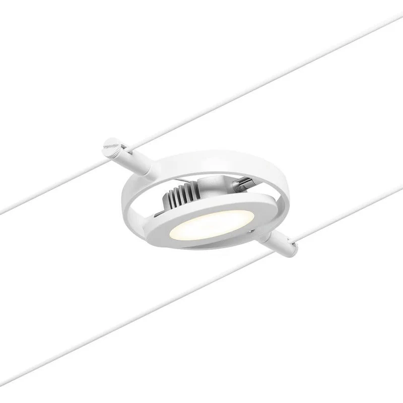 CorDuo LED Seilsystem Round Mac Basis-Set Weiß, Chrom