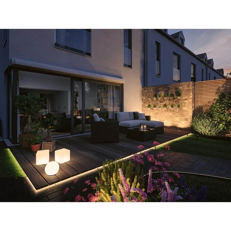 Plug & Shine LED Strip 200cm Smart Home Zigbee Smooth IP67 Weiß