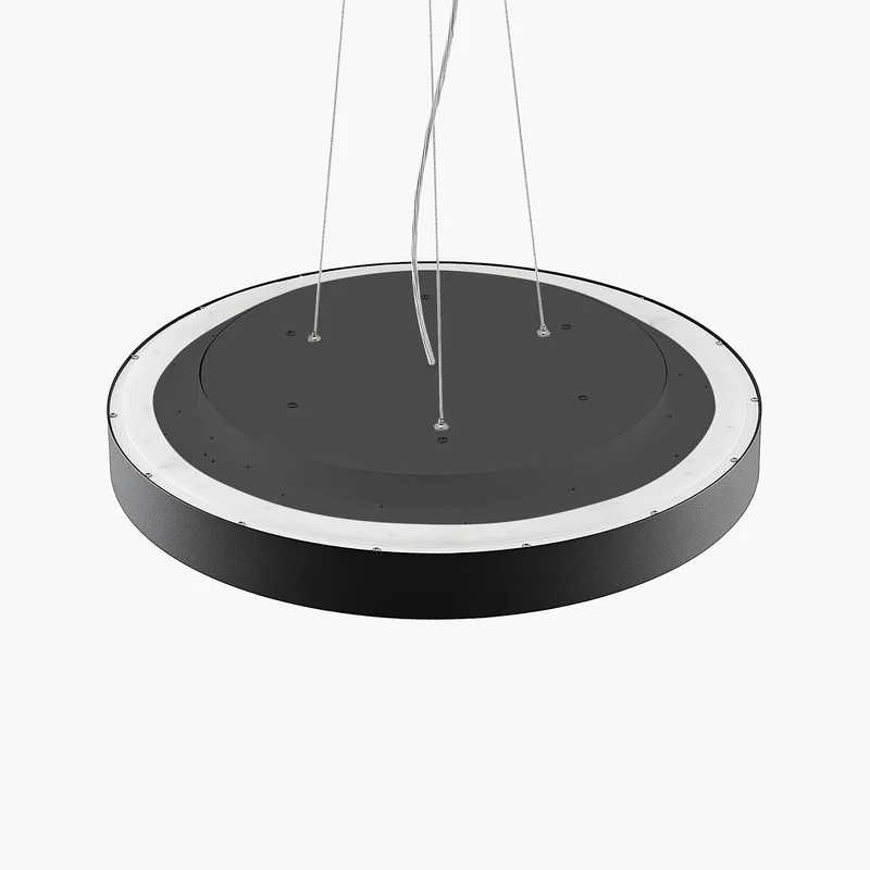 B-Ware Arcchio Pendelleuchte Hängeleuchte Vanida LED dimmbar schwarz 3000K Ø60cm