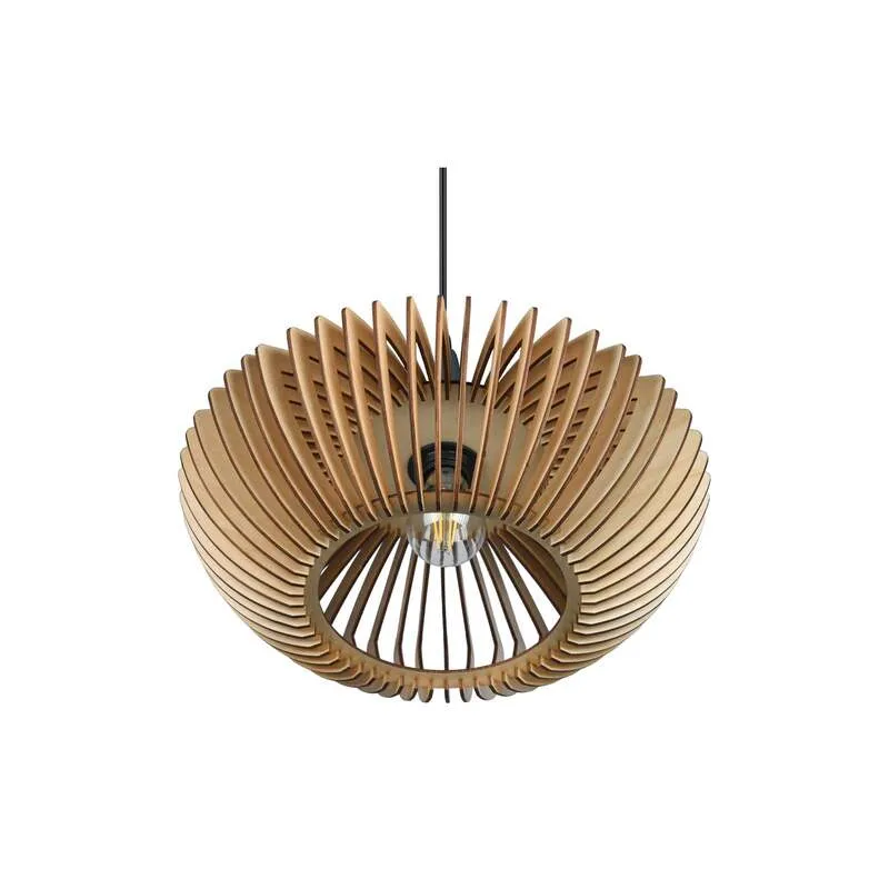 B-Ware TRIO LIGHTING Hängelampe Hängeleuchte Colino LED Pendelleuchte dimmbar Holz hell
