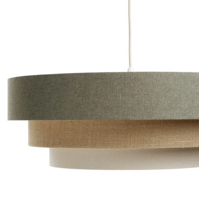 B-Ware Maco Design Hängeleuchte Triniti LED Pendelleuchte dimmbar grün beige Ø60cm