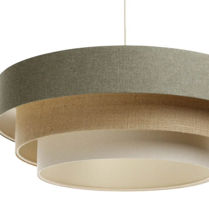 B-Ware Maco Design Hängeleuchte Triniti LED Pendelleuchte dimmbar grün beige Ø60cm