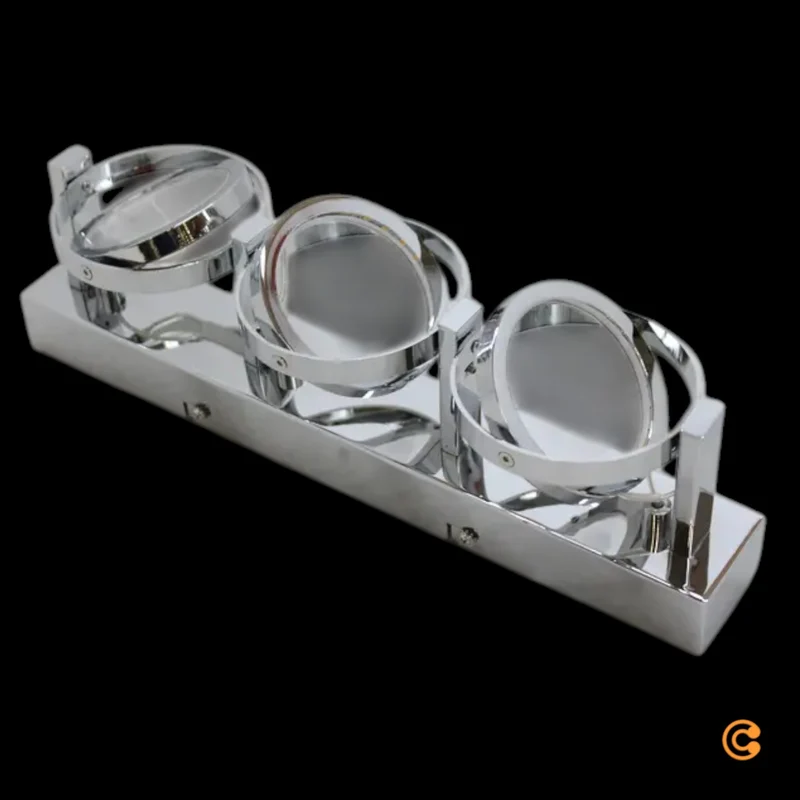 B-Ware Lionel Deckenleuchte Wandleuchte LED Leuchte Chrom 3 flammig Beleuchtung