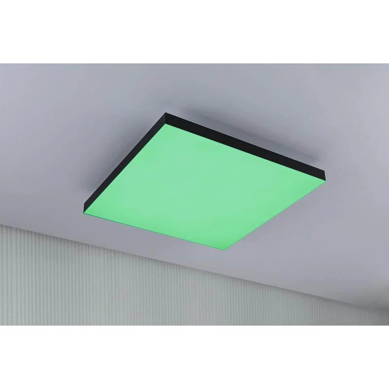 LED Panel Velora Rainbow RGBW Dynamisch Quadratisch Schwarz