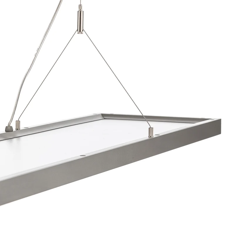 B-Ware Arcchio Pendelleuchte Hängeleuchte LED Dorean Büro silber Metall SIEHE TEXT
