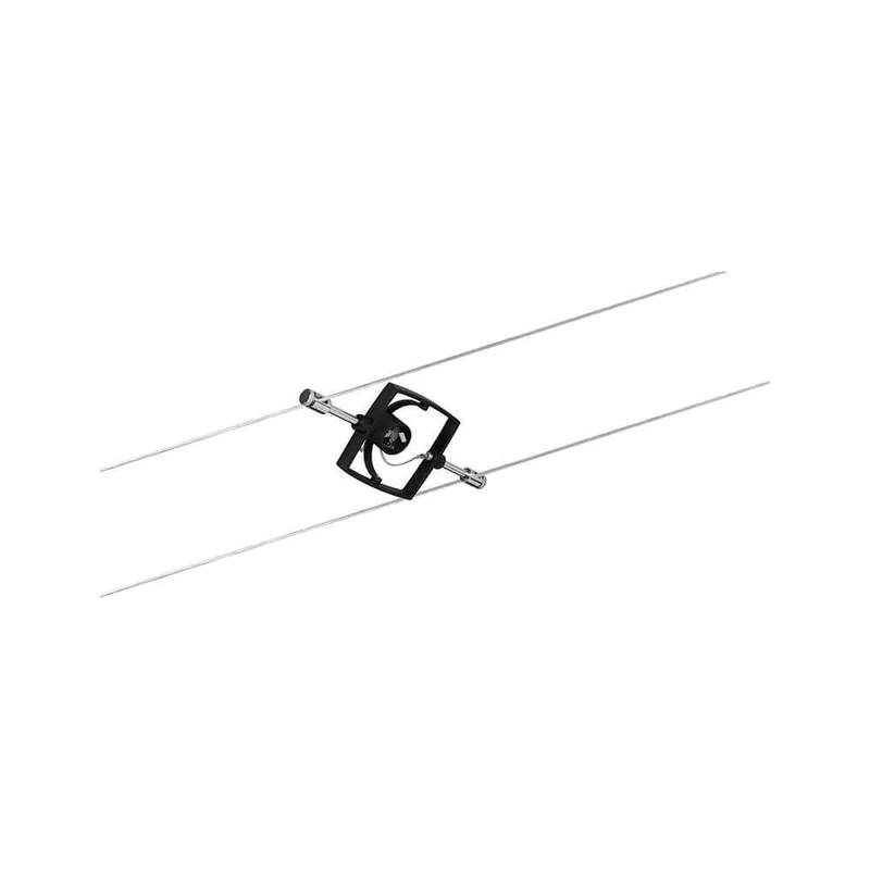 Seilsystem Mac II Basis-Set 5-flammig Schwarz-Matt