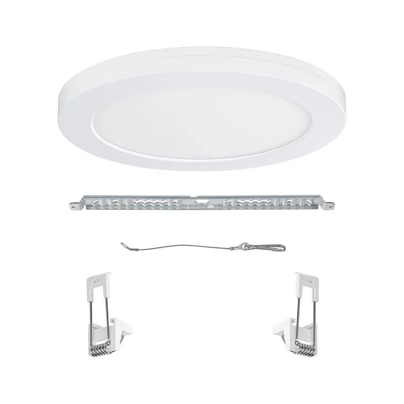 LED Einbaupanel 2 in 1 Cover-it Rund Weiß-Matt