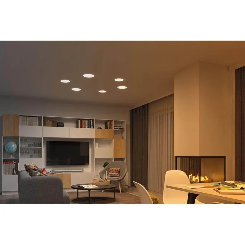 VariFit LED Einbaupanel Smart Home Zigbee Veluna Ø 21,5cm