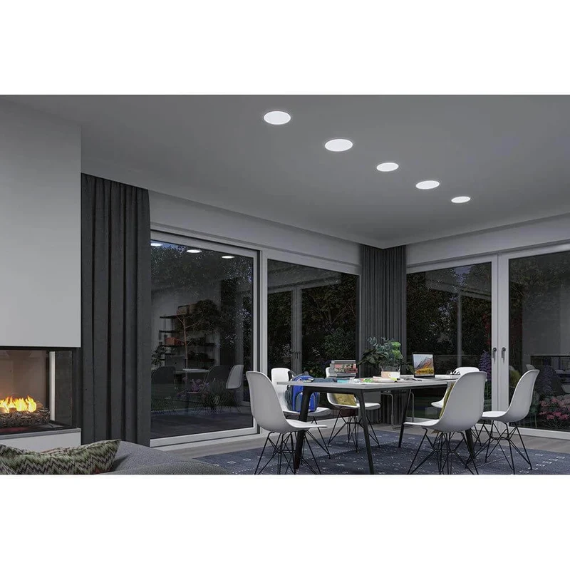 VariFit LED Einbaupanel Smart Home Zigbee Veluna Ø 18,5cm