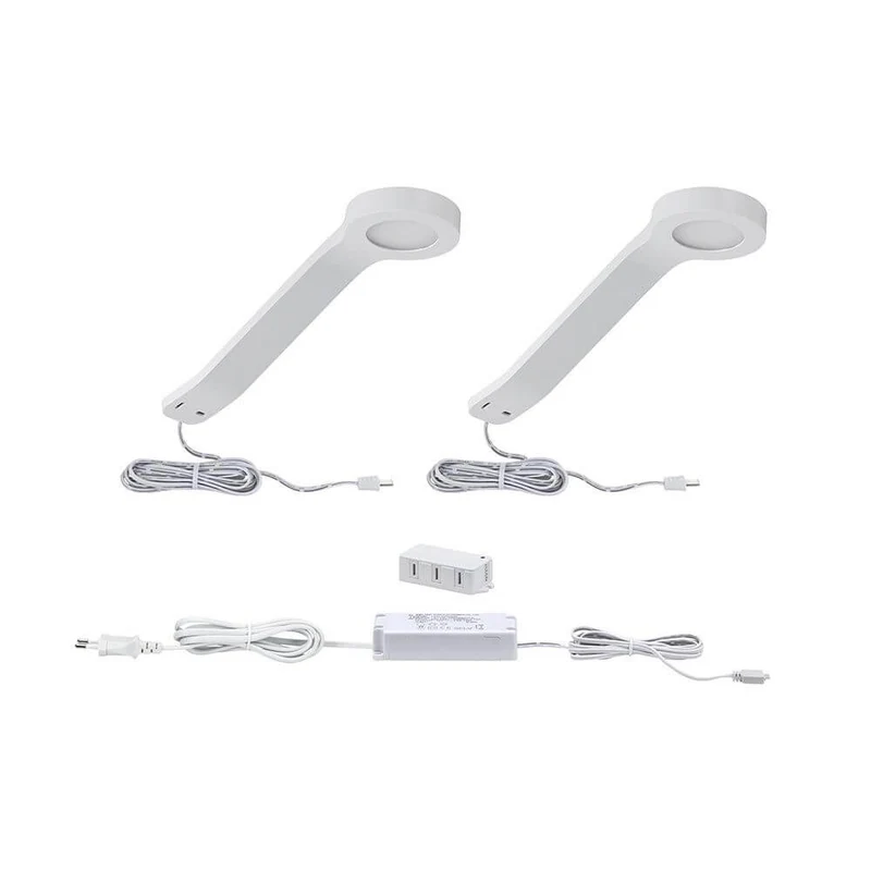 Clever LED Spot Mike Weiß 12W Weiß-Matt