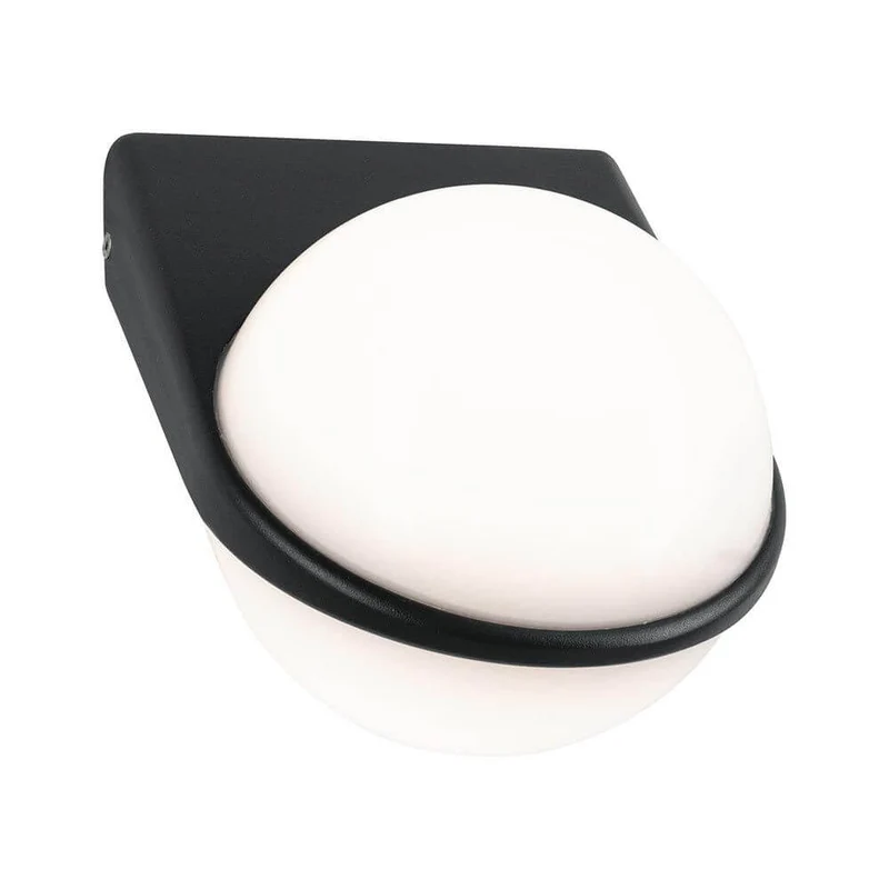 LED Außenwandleuchte Sphere Anthrazit IP44