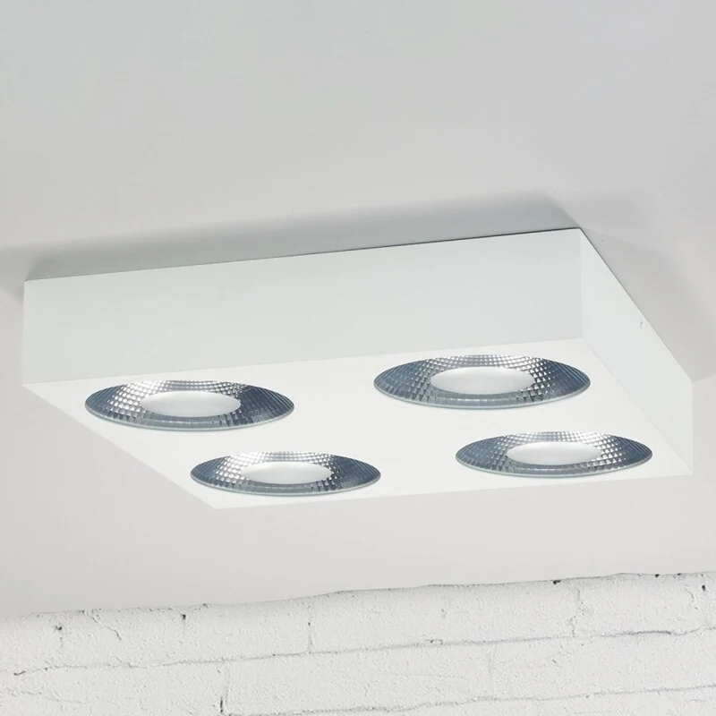 B-Ware Quadratische LED-Easydim Deckenlampe Sonja Hängeleuchte Lampe Leuchte Decke