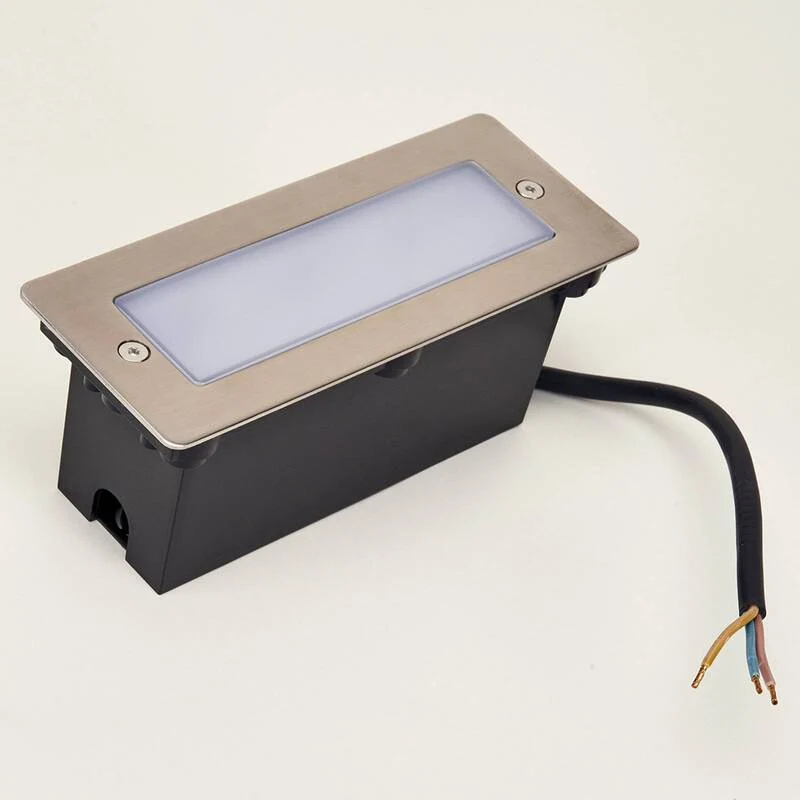 B-Ware Lucande LED-Wandeinbauleuchte Holly Treppenbeleuchtung Einbaustrahler Outdoor
