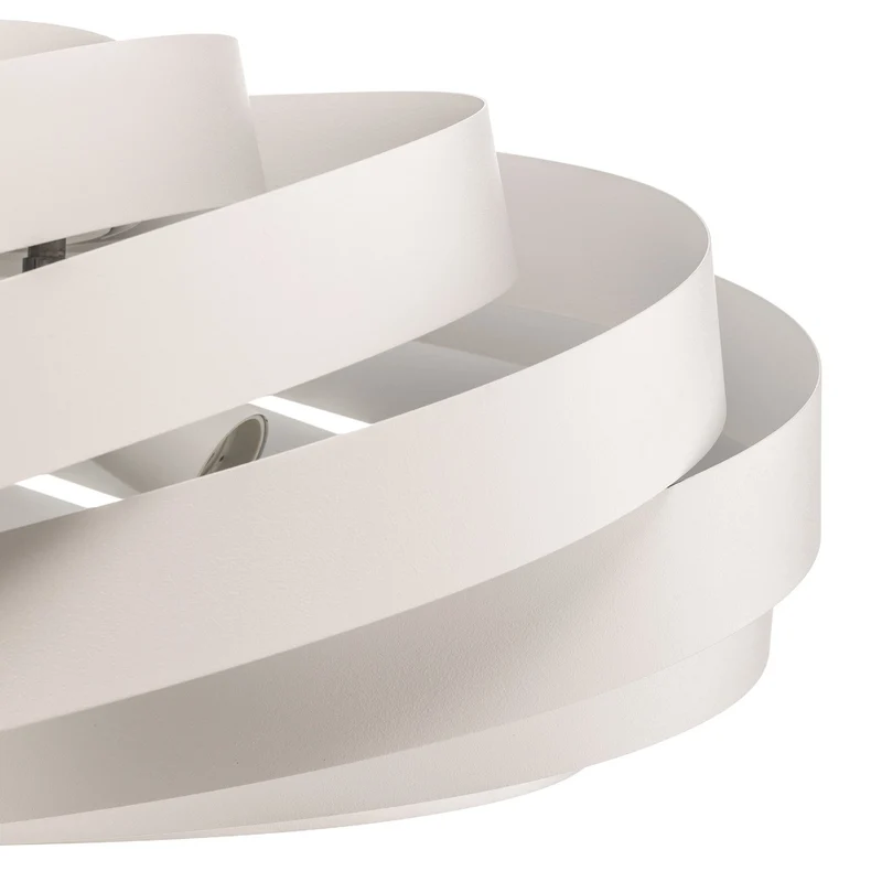 B-Ware Euluna Deckenleuchte Lampe Vento weiß Metall E27 60 cm Beleuchtung SIEHE TEXT