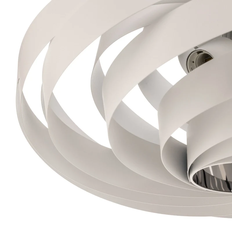 B-Ware Euluna Deckenleuchte Lampe Vento weiß Metall E27 60 cm Beleuchtung SIEHE TEXT