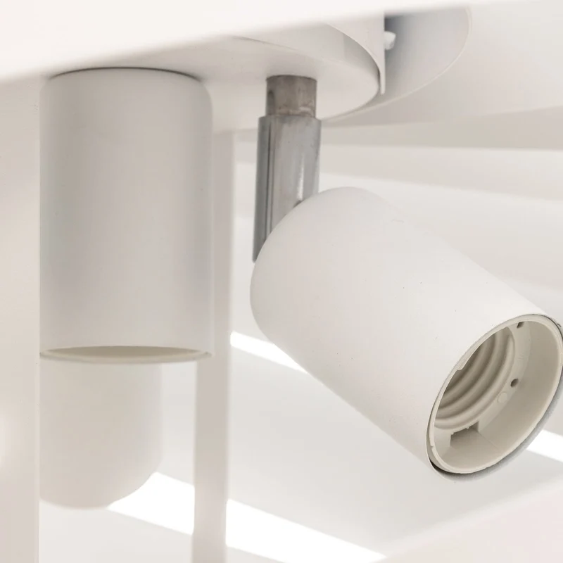 B-Ware Euluna Deckenleuchte Lampe Vento weiß Metall E27 60 cm Beleuchtung SIEHE TEXT