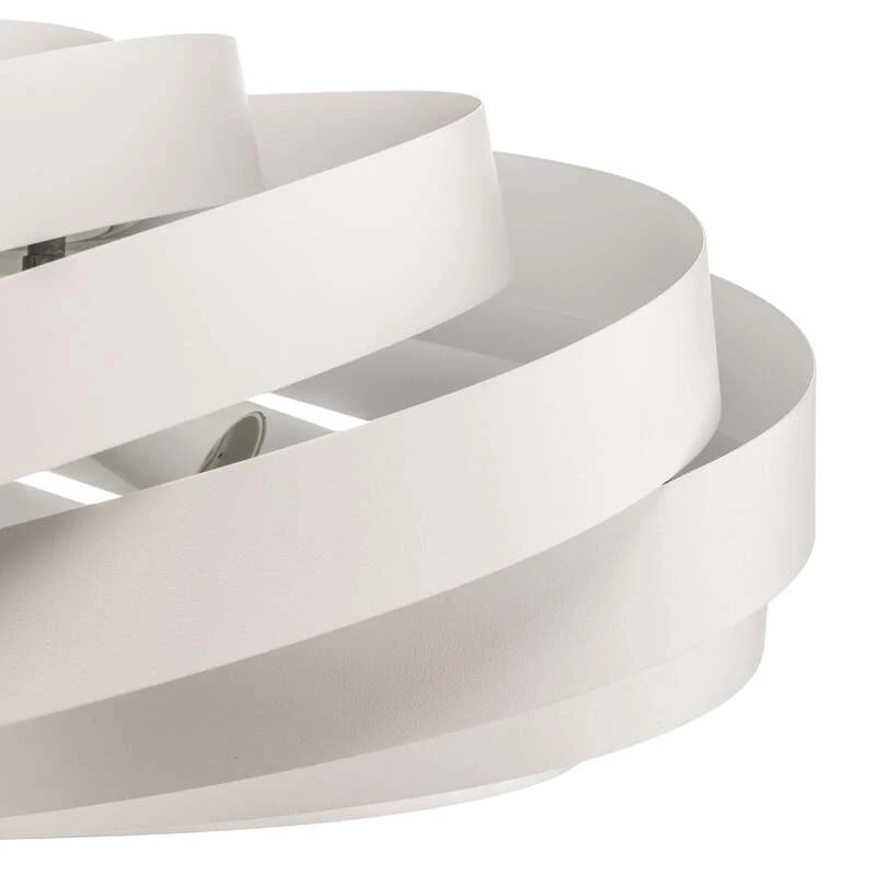 B-Ware Euluna Deckenleuchte Lampe Vento weiß Metall E27 60 cm Beleuchtung SIEHE TEXT