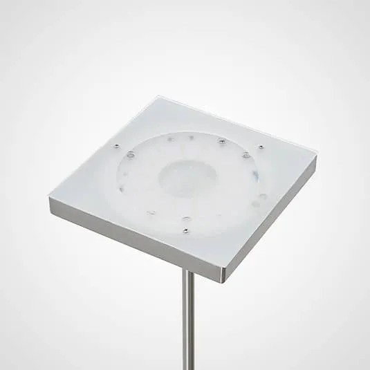 B-Ware Lindby Seppa LED-Stehleuchte Standleuchte Deckenfluter Lampe dimmbar 180cm eckig