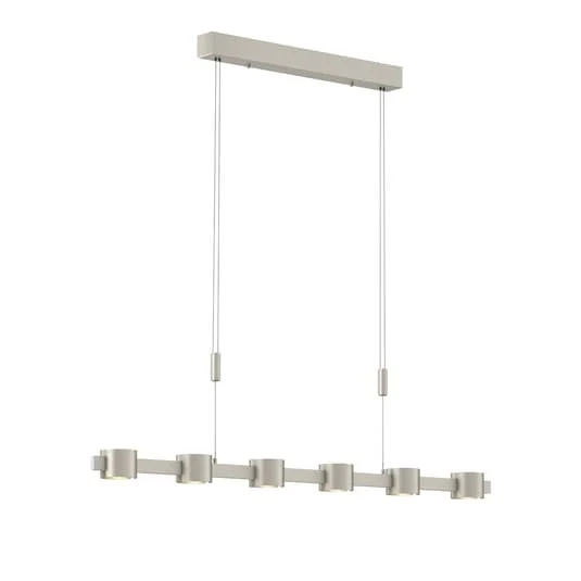 B-Ware Rothfels Niro LED-Pendelleuchte Hängelampe Deckenlampe Lampe höhenverstellbar