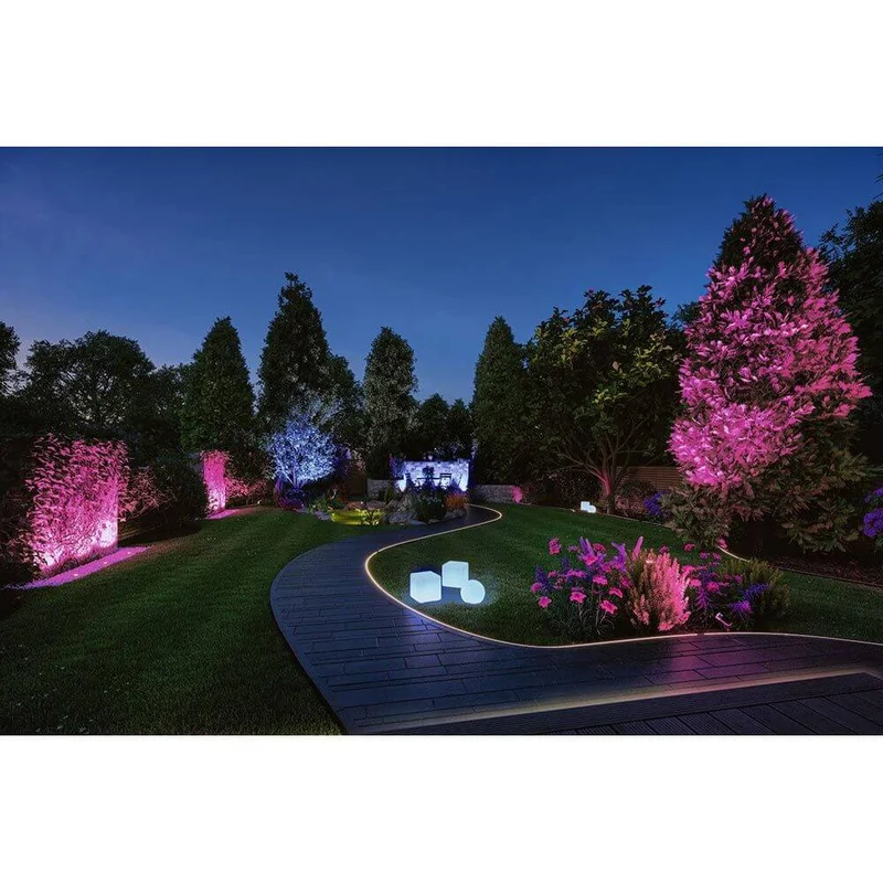 Plug & Shine LED Bodeneinbauleuchte Smart Home Zigbee RGBW IP65