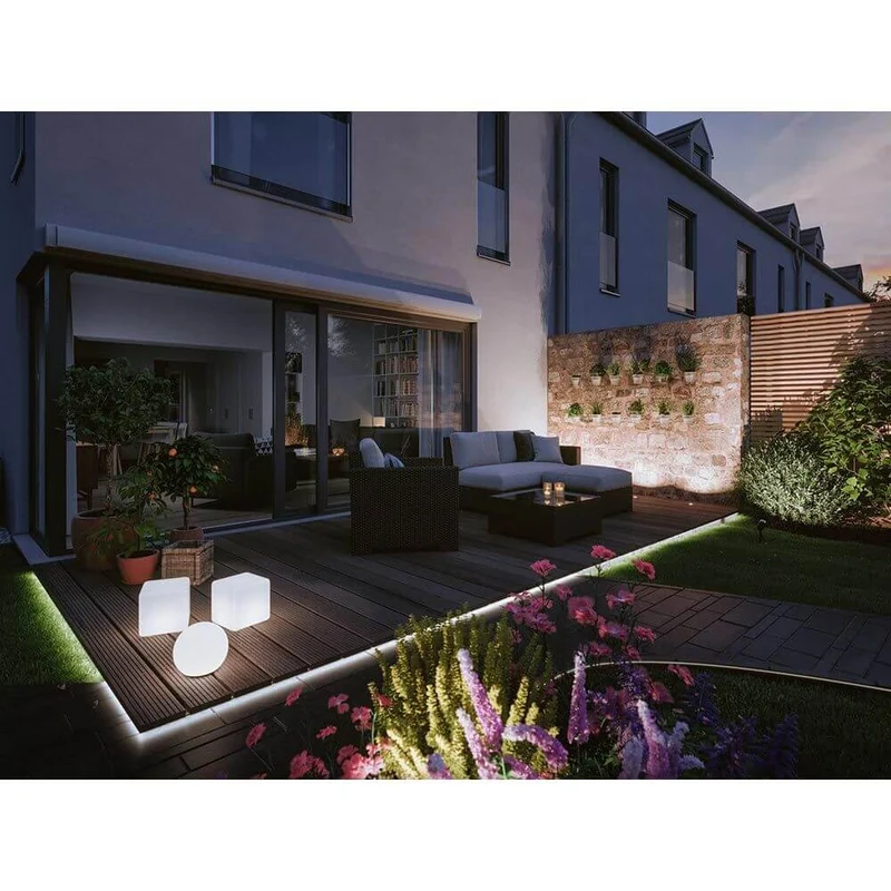 Plug & Shine LED Bodeneinbauleuchte Smart Home Zigbee RGBW IP65