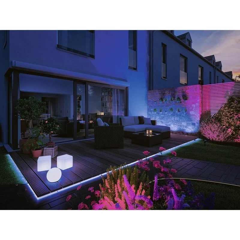 Plug & Shine LED Bodeneinbauleuchte Smart Home Zigbee RGBW IP65