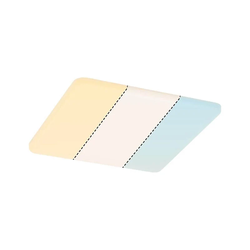 VariFit LED Einbaupanel Veluna Eckig CCT-Switch Weiß, Klar