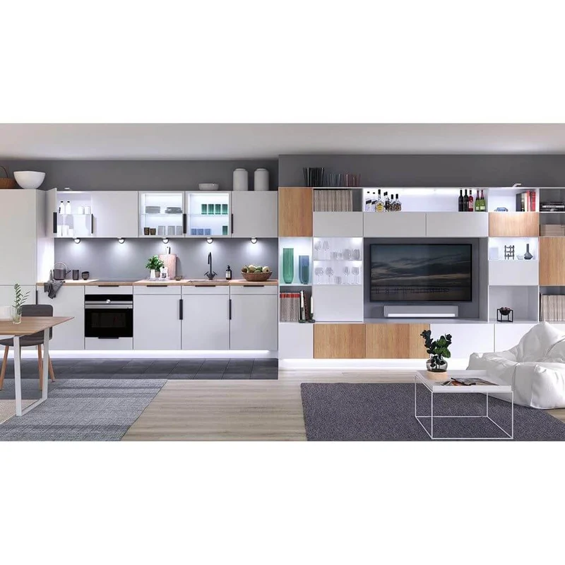 Clever LED Spot Aufbauleuchte Border Weiß-Matt