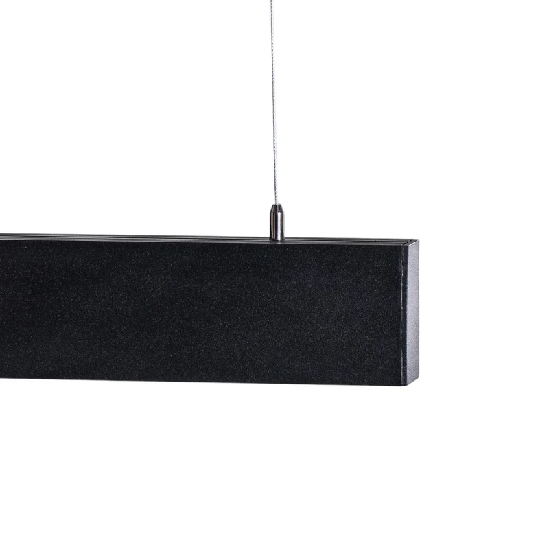 B-Ware Luxe LED Hängeleuchte Pendelleuchte schwarz Metall 1125 cm 4000 K