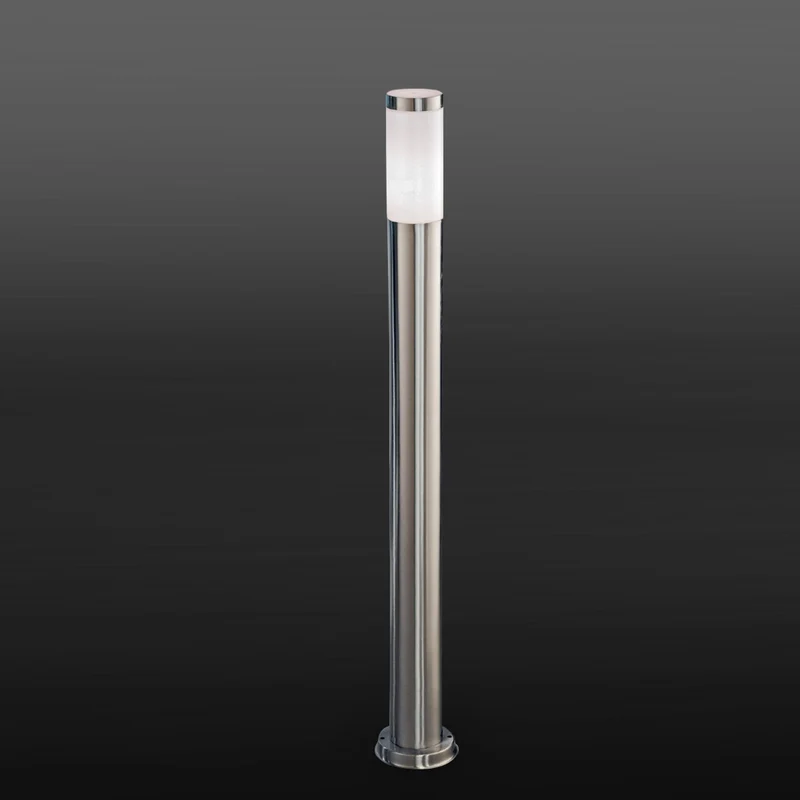 B-Ware Orion Wegeleuchte Gartenlampe Marjan Edelstahl Außenleuchte 100 cm E27 LED IP44
