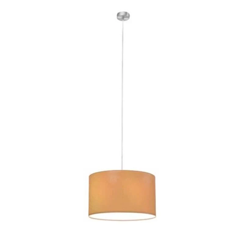 B-Ware Brumberg Pendelleuchte Hängelampe E27 LED Nickel matt rund Leuchte apfelgrün
